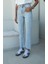 Açık Mavi Boy Fit Kesik Paça Jean 3