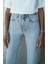 Açık Mavi Boy Fit Kesik Paça Jean 5