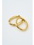Ellipse Gold Çelik Küpe 2