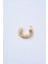 Oval Spring Gold Çelik Küpe 1