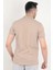 John Borners Erkek Vizon Polo Yaka T-shirt Pamuklu Serin Tutan Regular Fit 2061 3