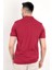 John Borners Erkek Bordo Polo Yaka T-shirt Pamuklu Serin Tutan Regular Fit 2061 3