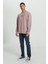 Loose Fit Rahat Kesim %100 Pamuk Bisiklet Yaka Şardonlu Sweatshirt 3