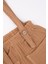 Bebek Müslin Cepli Askılı Pantolon Pamuk BNL-0009_CML 2