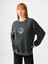 Loose Fit Kadın Sweatshirt 1