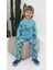 Erkek Çocuk Baskılı Mavi Pijama Takımı ONL-02556 3