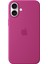 iPhone 16 Plus Silicone Case With Magsafe - Fuchsia 1