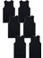 Kız Çocuk Pamuk 6lı Dantelli Atlet 1134 ONL-02607 2