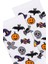 Halloween Karışık Desenli Soket Çorap ONL-02631 3