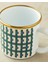 Retro Plaid Emaye Kupa 350 ml Renkli 3