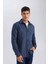 Regular Fit Polo Yaka Çizgili Oduncu Uzun Kollu Gömlek A8031AX24AU 4