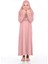 Pratik Çocuk Namaz Elbisesi 8-12 Yaş Pudra Pembe 1