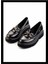 Siyah Kırışık Rugan Kadın Loafer Ayakkabı K01257069508 1