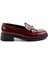 Bordo Rugan  Kadın Loafer Ayakkabı K01641012008 2