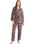 Kadın Mürdüm Pijama Takım 9731 1