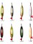 Effzett Standard Spoon Slim 8 cm 24 gr Sinking Kaşık Olive/chartreuse Uv 1