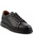 Siyah Floter Deri Erkek Casual Ayakkabı E01442056040 3