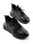 Siyah Deri Erkek Sneaker E01589463303 1
