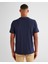 Erkek Lacivert Regular Fit Bisiklet Yaka T-Shirt 2003265.433 2
