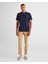 Erkek Lacivert Regular Fit Bisiklet Yaka T-Shirt 2003265.433 3