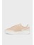 Logolu Süet Sneaker Ayakkabı Kadın Ayakkabı FW0FW08186 Try 3