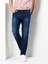 045 Davıd Orta Bel Rahat Paça Regular Fit Mavi Erkek Jean Pantolon Cl1019142 1