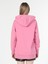 Regular Fit Kapüşonlu Pembe Kadın Sweatshirt 2