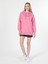 Regular Fit Kapüşonlu Pembe Kadın Sweatshirt 3