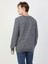 Slim Fit Yuvarlak Yaka Erkek Mavi Kazak 2