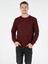 Regular Fit Erkek Bordo Sweatshirt 4