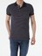 Slim Fit Yuvarlak Yaka Erkek Lacivert Kısa Kol Tişört 3