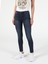 759 Lara Orta Bel Dar Paça Super Slim Fit Koyu Mavi Kadın Jean Pantolon 4