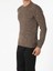 Slim Fit Yuvarlak Yaka Erkek Sari Kazak 1