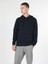 Regular Fit Kapüşonlu Mavi Erkek Sweatshirt Cl1055785 3