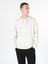 Regular Fit Beyaz Erkek Sweatshirt Cl1055785 1