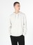 Regular Fit Beyaz Erkek Sweatshirt Cl1055785 3