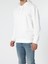 Regular Fit Kapüşonlu Beyaz Erkek Sweatshirt Cl1055786 4