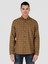 Slim Fit Shirt Neck Ekoseli Erkek Sari Uzun Kol Gömlek 4