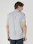 Regular Fit Shirt Neck Çizgili Erkek Mavi Kısa Kol Gömlek 2
