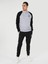 Slim Fit Baskılı Gri Erkek Sweatshirt Cl1061707 3