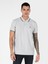 Regular Fit Gri Erkek Polo Yaka Kısa Kol Tişört Cl1063414 4