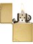 Çakmak 240 Brushed Brass Vintage With Slashes Zippo Lighter 2