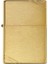 Çakmak 240 Brushed Brass Vintage With Slashes Zippo Lighter 3