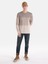 Regular Fit Triko Bej Erkek Kazak Cl1064867 3