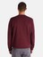 Regular Fit Bisiklet Yaka Baskılı Bordo Erkek Sweatshirt Cl1065690 2