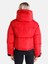 Regular Fit Kapüşonlu Şişme Cepli Kırmızı Kadın Mont Cl1065781 2
