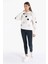 Regular Fit Bisiklet Yaka Beyaz Kadın Kazak Cl1066025 3