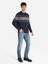 Regular Fit Bisiklet Yaka Lacivert Erkek Kazak Cl1066407 1