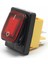 Roba 30A 250V On-Off Anahtar Yüksek Akım Kcd4 4 Pin Buton IP67 Su Geçirmez LED Işıklı Rocker Switch 1