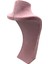 Yerli Üretim Süet Kumaş Elisia Manken Pembe Renk 27/12 cm Kolye Gerdanlık Takı Sergileme Mankeni 4